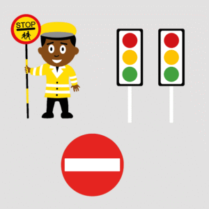 Trafikskilte og tilbehør