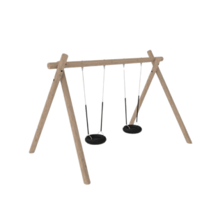 A gynge m. 2 dæksæder