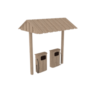 Benzintank med 2 standere