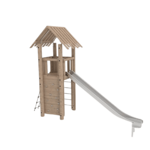 Tårn med rutschebane