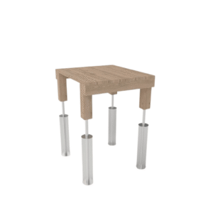 Platform til rutschebane  90x80 cm