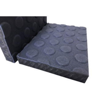 HDPE-plade med gummioverflade